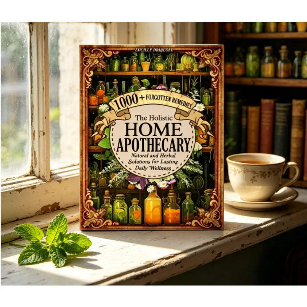 The Holistic Home Apothecary Health Enthusiasts English Paperback 1000+ Herbal Remedies Daily Wellness Guide Free Shipping