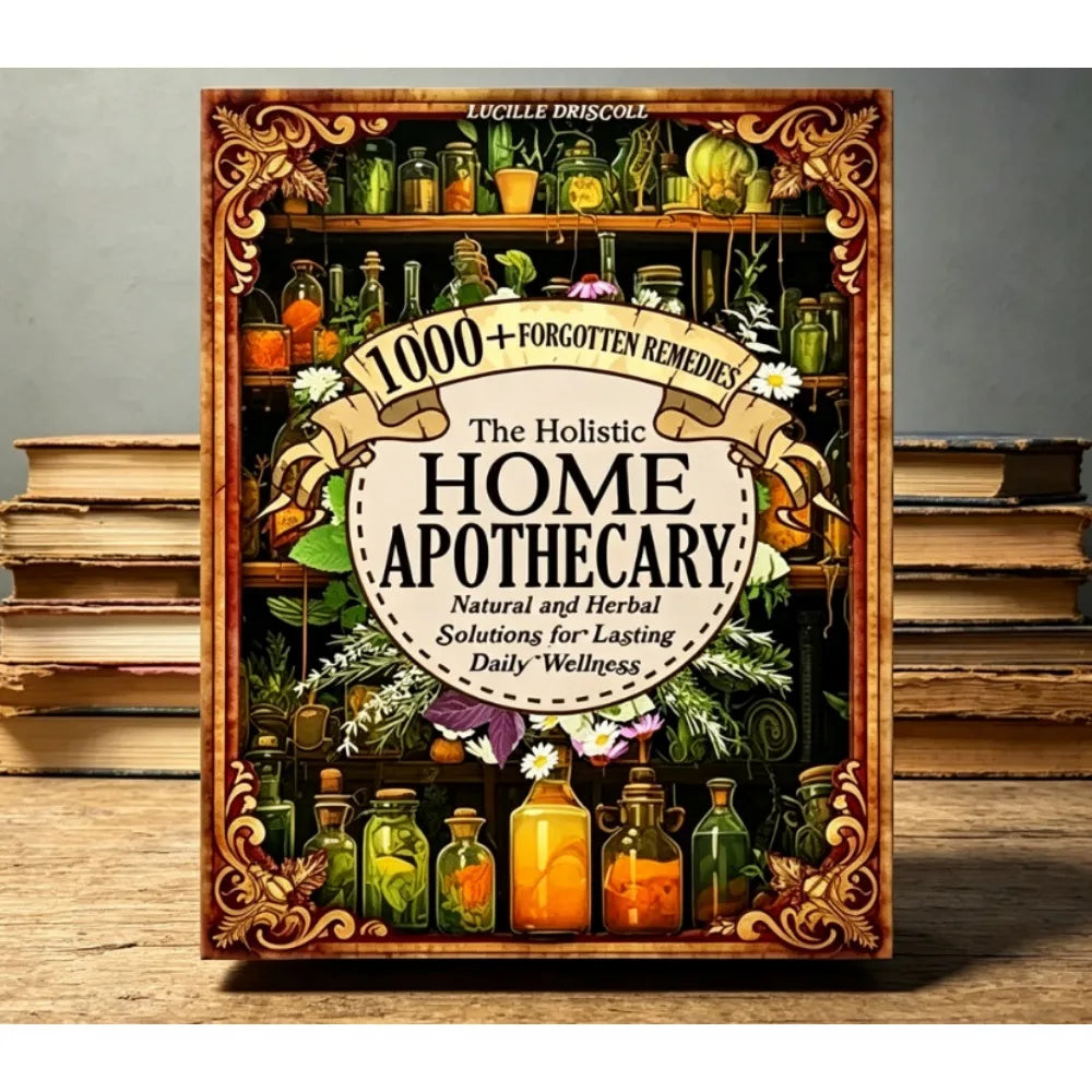 The Holistic Home Apothecary Health Enthusiasts English Paperback 1000+ Herbal Remedies Daily Wellness Guide Free Shipping